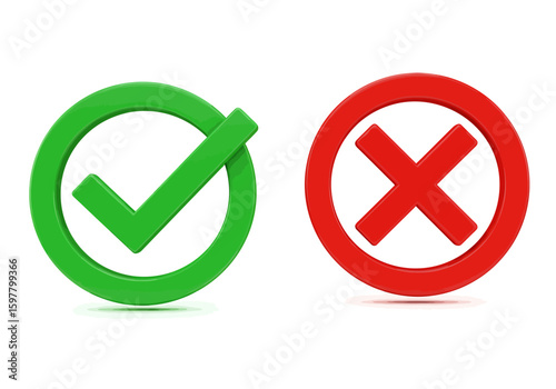 Understanding the Significance of Correct and Incorrect Symbols in Decision Making and Evaluation Processes Demonstrating Choices and Outcomes