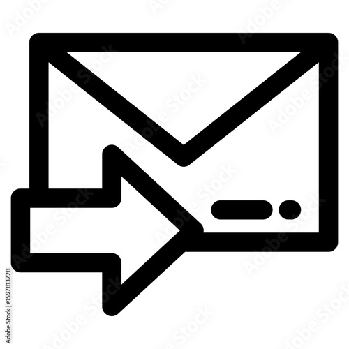 Send Message Icon Element For Design