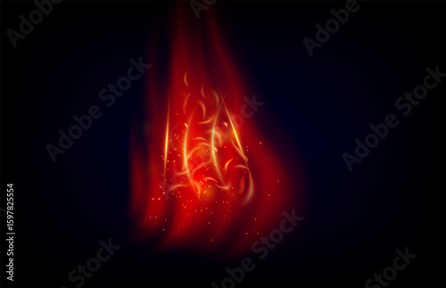 abstract fire background