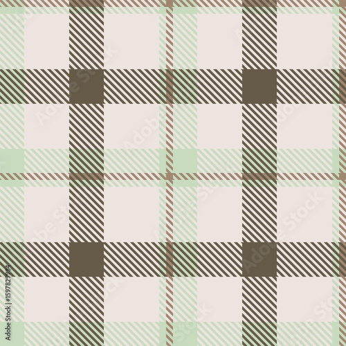 Premium plaid fabric pattern, perfect for creating high-end fash