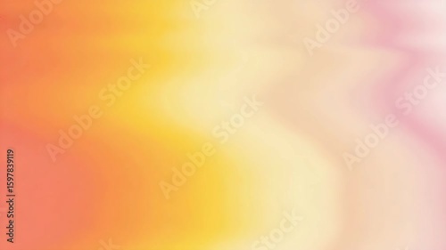 A soft and warm abstract background with a gently blending watercolor texture in sunset or sherbet hues of orange, yellow, and pink