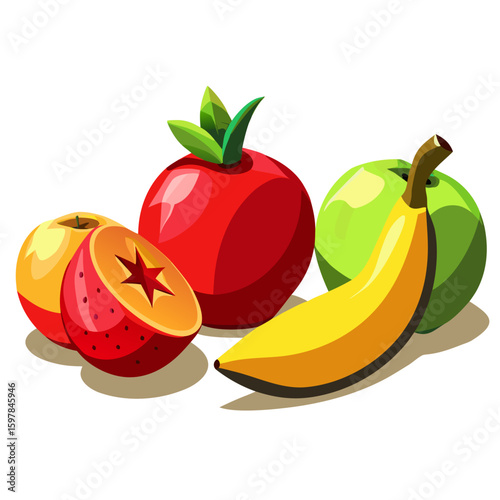 Collection of 4Fruits icons