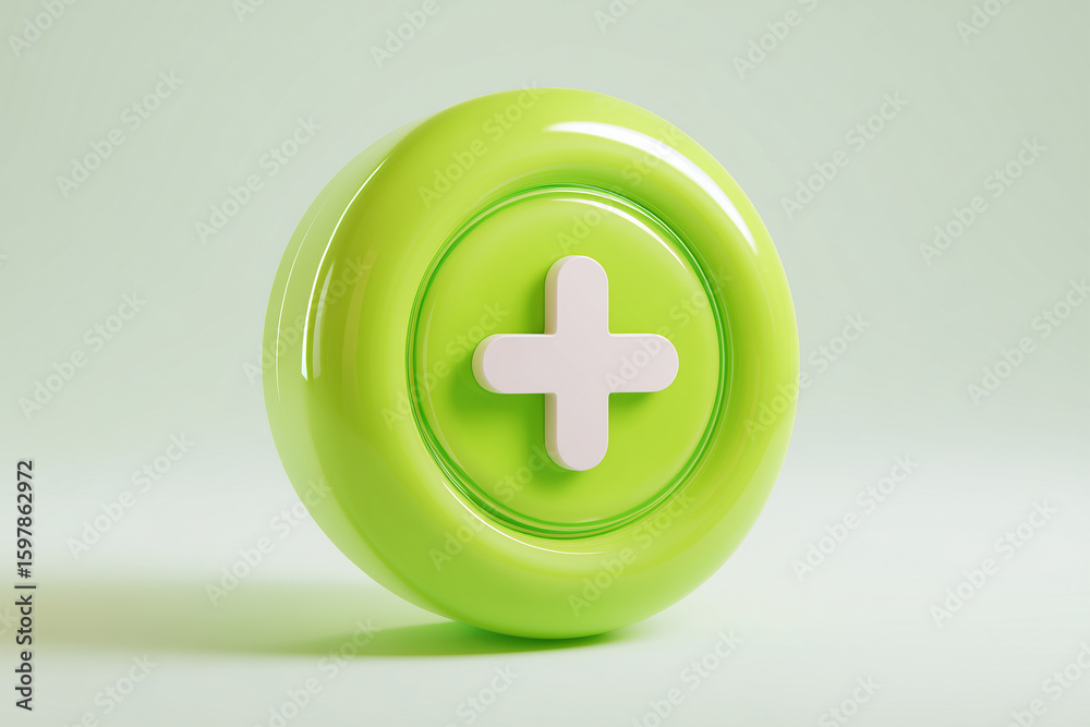 Obraz premium High qaulity 3d icon 