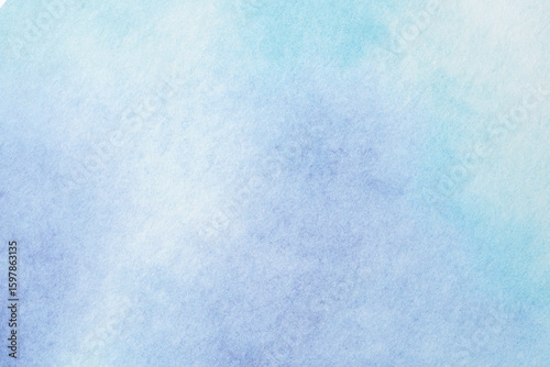 Blue Watercolor Washi Paper Texture Background