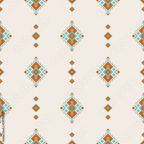 Seamless geometric pattern.