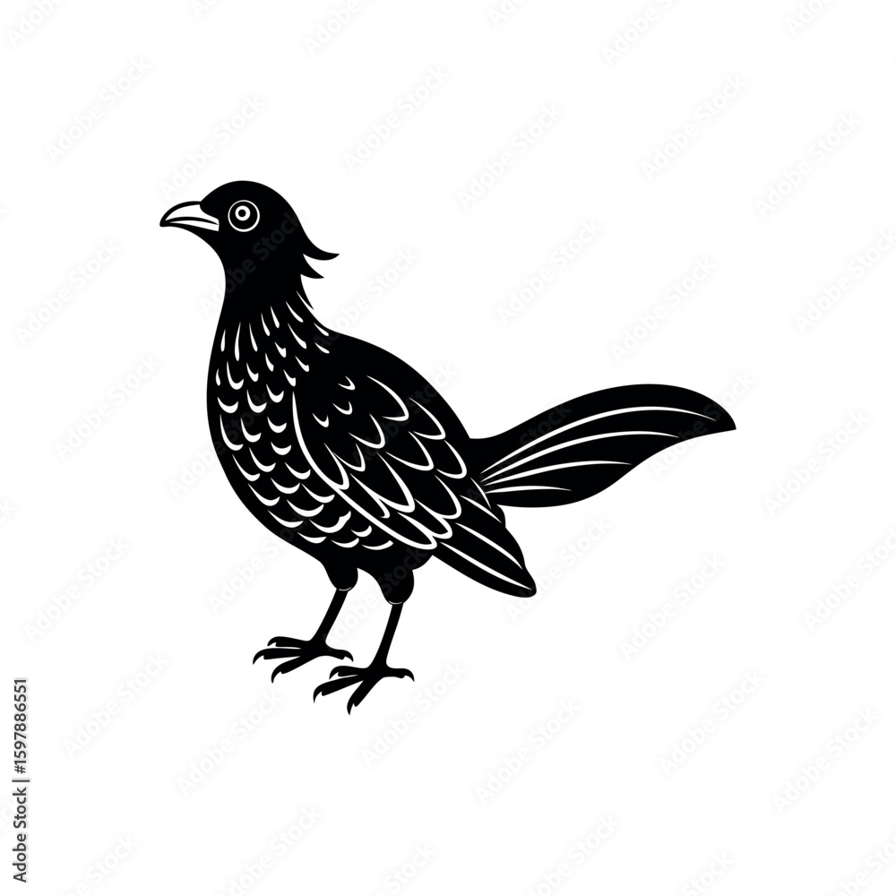Fototapeta premium A faelan Fill art vector illustration.
