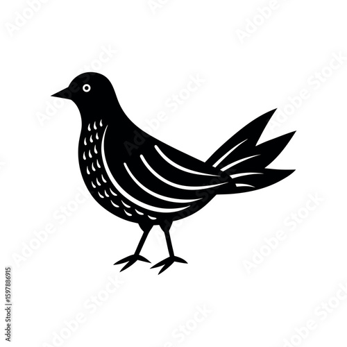 A zephyr Fill art vector illustration.