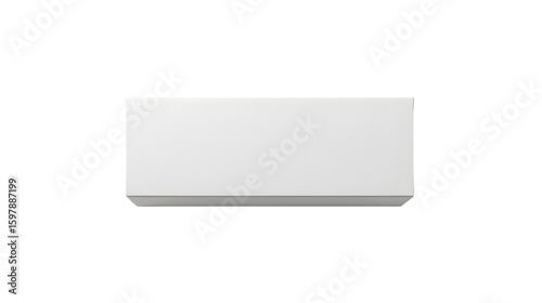 Wallpaper Mural Professional White Box Mockup Isolated on Background for Branding Design Torontodigital.ca