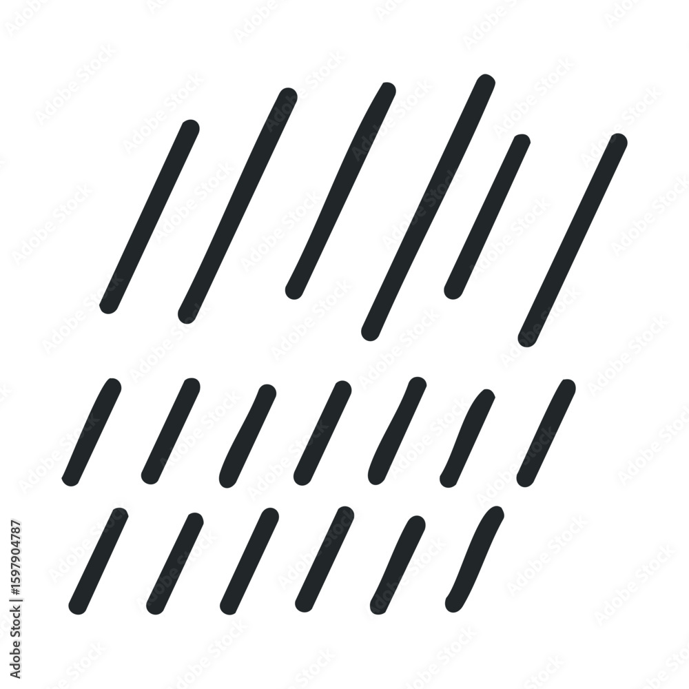 Obraz premium Minimalist abstract line pattern design with diagonal stripes