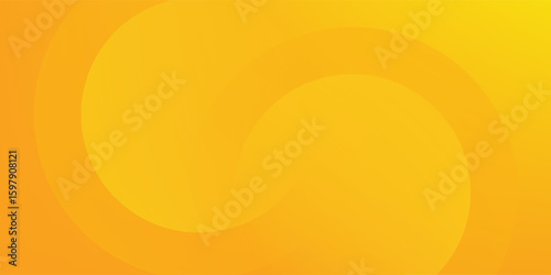 Fluid yellow gradient shapes composition eps10