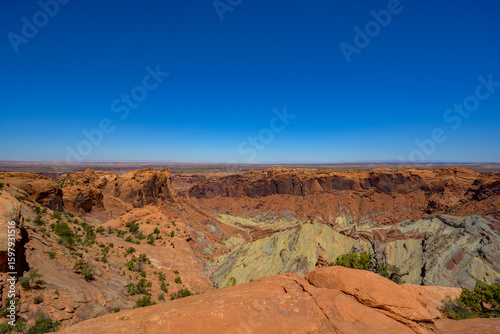 Photography Upheaval Dome in Canyonlands National Park in Utah.