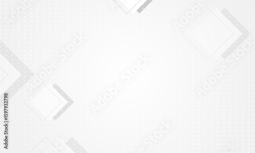 Black and white modern square lines pattern dot style background vector design