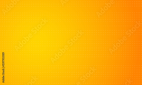 Orange gradient ray burst dot style background vector design