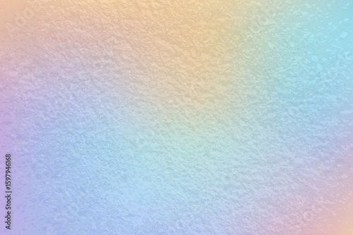 Iridescent gradient background with soft pastel texture swatch
