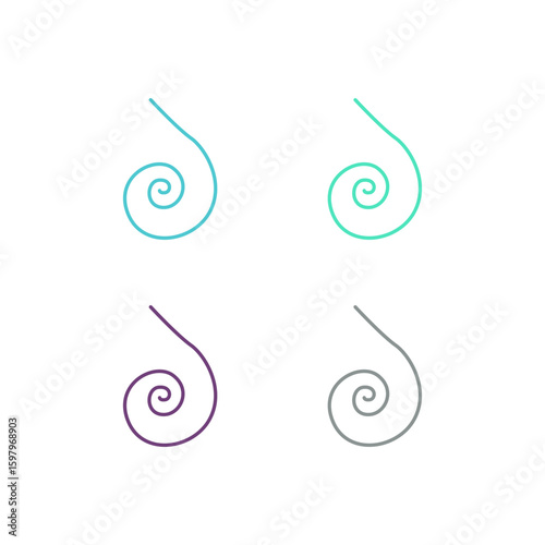 WATER SPLASH SIGN SYMBOL LOGO VECTOR
