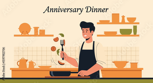 Preparing A Romantic Dinner At Home For A Special Occasion