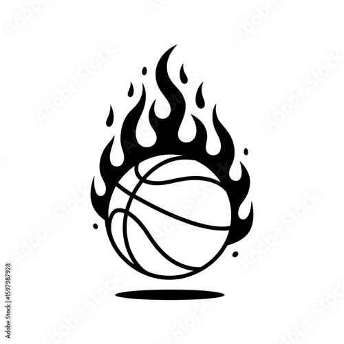 Basketball on fire emblem