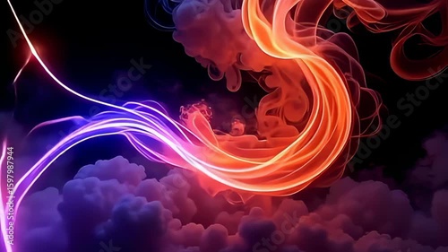 see an aeriform land where amp storm of sess curl emerges, gyrate upwardly and tat with amp dazzling bursts of color, patch amp radiant weave unroll amidst lively colors that twinkle and
