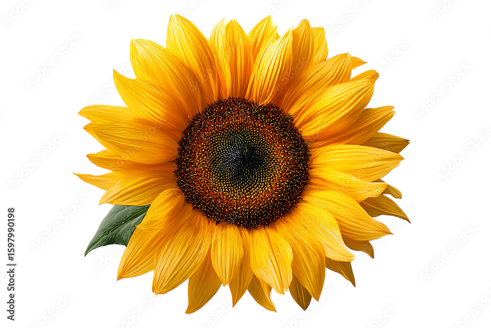 Obraz premium Vibrant Sunflower Close-up