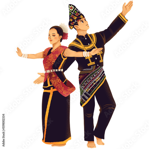 Kaamatan Tradition, a special celebration ceremony to honor 