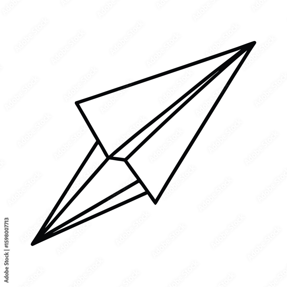 Naklejka premium Geometric Arrow Composition