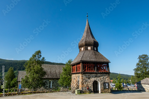 Åre, Sweden The shingle rooftop of the Åre Church.