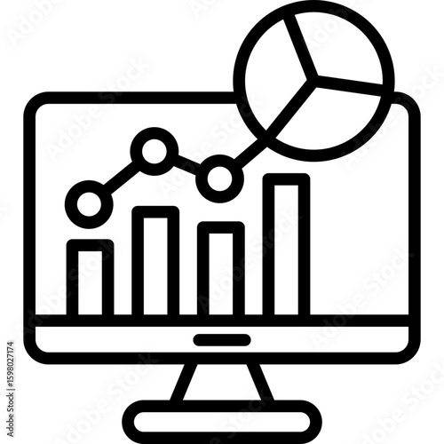 Dashboards line icon