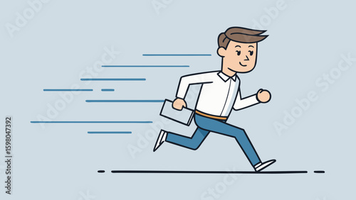 Remote Work and Productivity Vector Illustrations – Office and Freelance Professionals