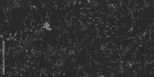 Black and white grunge. Distress overlay texture. Abstract surface dust and rough dirty wall background concept.