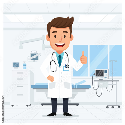 doctor with stethoscope