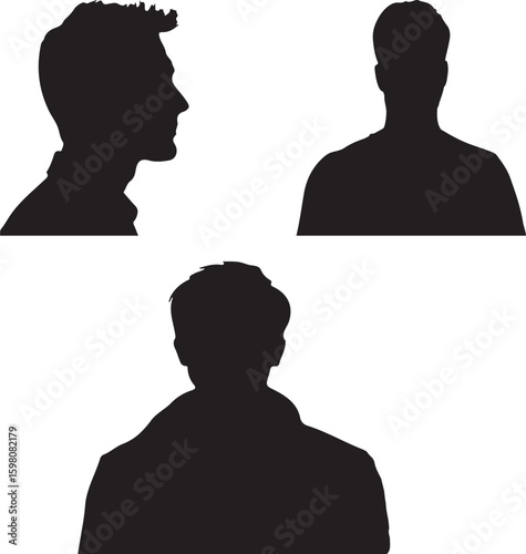 silhouette of a man