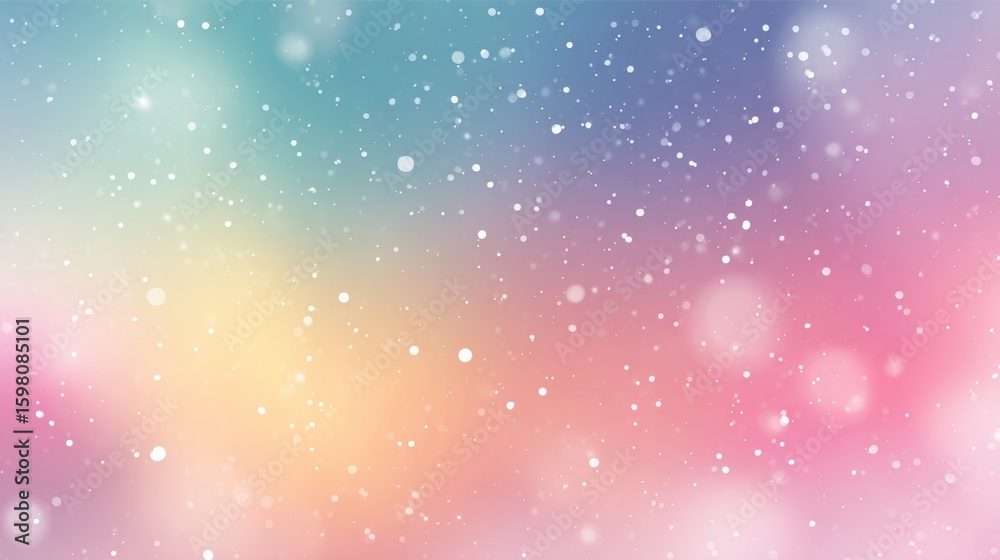Obraz premium Pastel winter gradient background.
