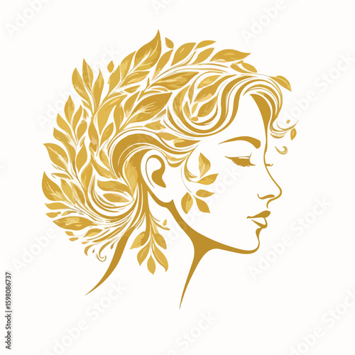 High-End Skincare Clinic Icon Vector