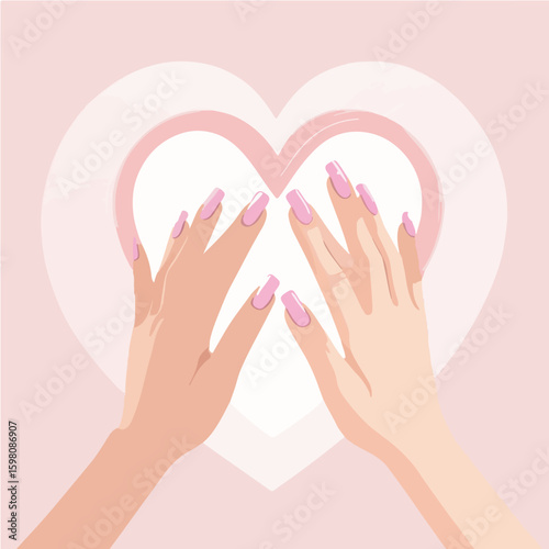 Heart Hands Nail Spa Logo