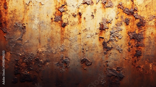 Analyzing Rusty Metal Surface with Heavy Corrosion and Weathering Detail