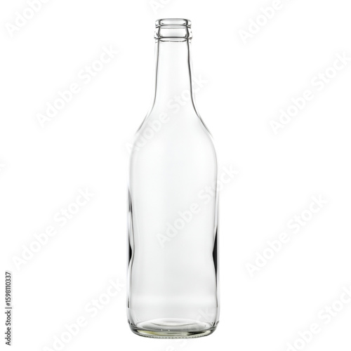 Wallpaper Mural Clear Glass Bottle Illustration Torontodigital.ca