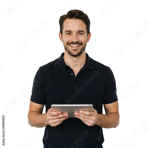 Wallpaper Mural Approachable Tech User: Casual Style and Digital Interaction Torontodigital.ca