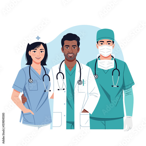 Professional and Diverse Medical Team
