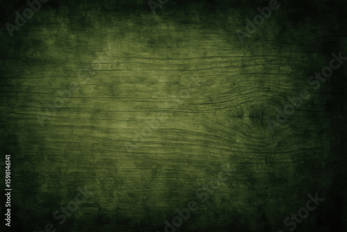 Dark olive green wood grain background with a grunge texture and a heavy vignette effect. IMG (3)-2.jpg inspired abstract concept.