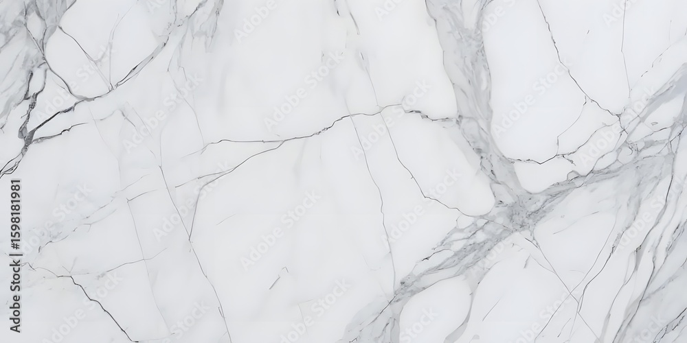 Obraz premium Elegant White Marble Texture