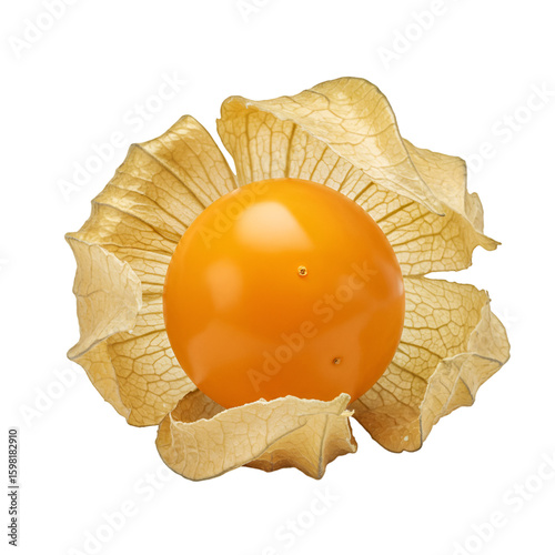 Isolated Photo Physalis with Transparent Background