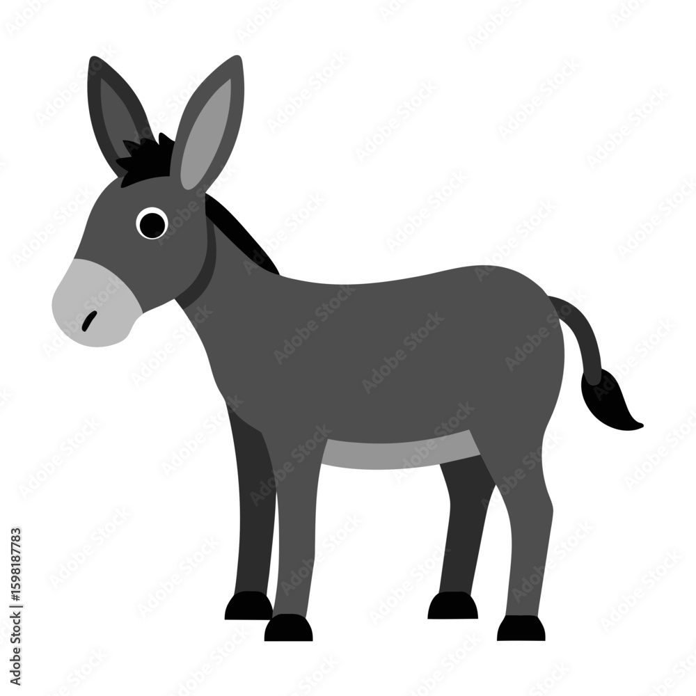 Fototapeta premium Donkey 