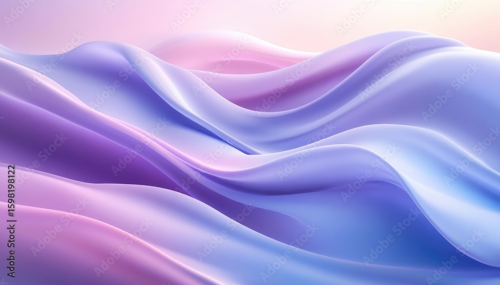 Abstract Soft Silk Waves Lavender Pink Background, Gradient Smooth Texture Design Abstract Soft Silk Waves Lavender Pink Background, Gradient Smooth Texture Design