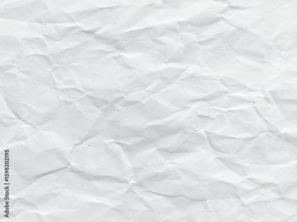 Crumpled white paper texture background with wavy surface. Crumpled white vintage paper surface texture for background. Wrinkled paper, abstract background. Paper background with copy space for text. Crumpled white paper texture background with wavy surface. Crumpled white vintage paper surface texture for background. Wrinkled paper, abstract background. Paper background with copy space for text.
