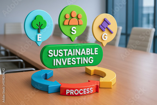 Sustainable investing integrates environmental social and governance factors into investment process promoting responsible and ethical financial growth