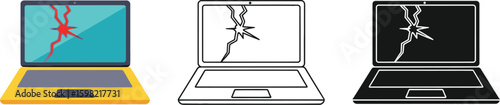 Broken laptop screen repair service cracked display fix cost replacement guide