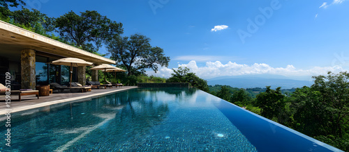swimming pool in the hotel