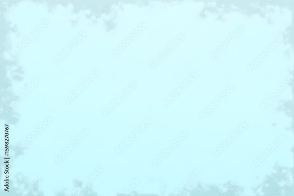 Fototapeta premium Light blue sky background with a cloudy, textured border, creating a soft and airy atmosphere suitable for various design projects