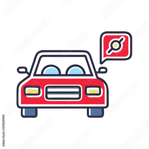 Car Hire Icon