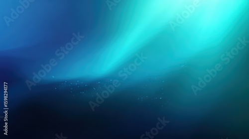 A stunning blend of deep blue and turquoise, creating an abstract representation of the natural world.